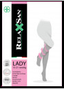 RELAXSAN Компрессионные ГОЛЬФЫ 1 класса К1 GAMBALETTO LADY прозрачные с массажной стелькой RELAXSAN 950А (15-21 mmHg) Релаксан 950A