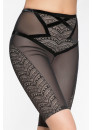 SHORTS LE JOURNAL INTIME "MARIE-ANTOINETTE" HIGH-WAISTED SHORTS (BLACK) Le Journal MA-SH-MA